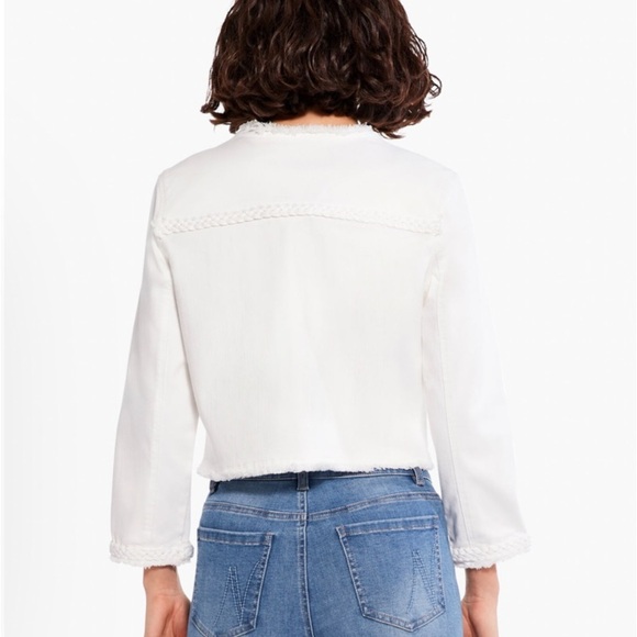 Liverpool Women's White Cropped Blazer - Picture 3 of 7